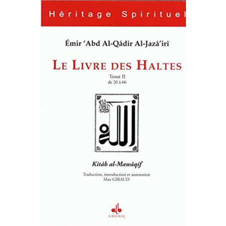 Le livre des haltes - Tome II