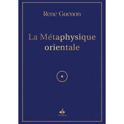 La métaphysique orientale